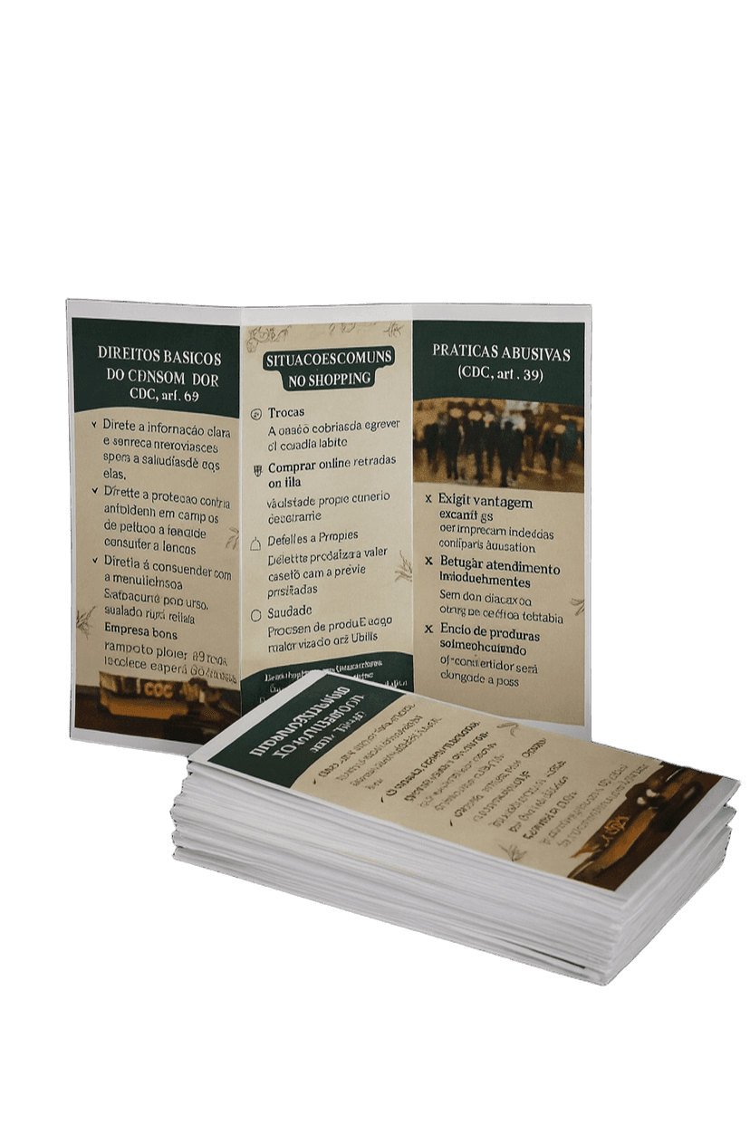 Pacote de Folders Promocionais Premium - Arte Personalizada