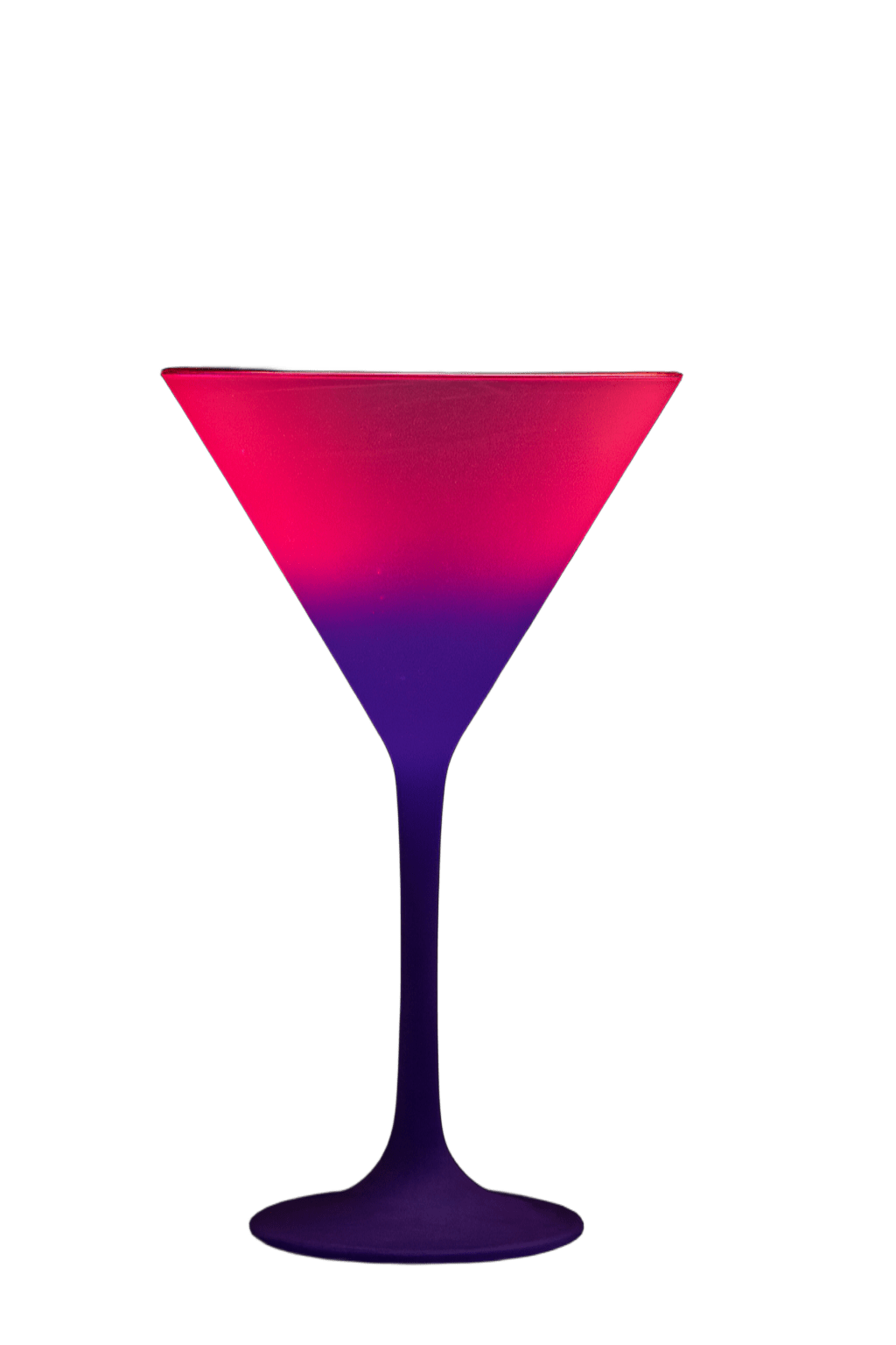 Taça Coquetel/Martini (Rosa e Roxo)